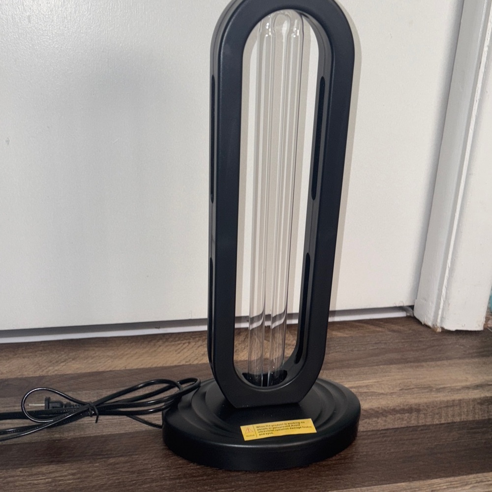 Black UV Sanitizer Lamp